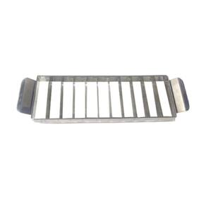 Marcador De Fatias Perfeitas 29,5 x 3,5 Cm 11 Fatias Em Inox Caparroz