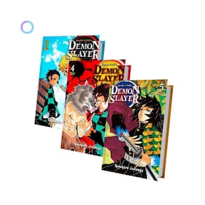 Demon Slayer, Kimetsu No Yaiba | Mangá Volume 3 Ao 5 - KIT
