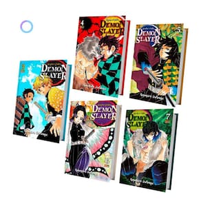 Demon Slayer, Kimetsu No Yaiba | Mangá Volume 3 Ao 7 - KIT