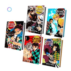 Demon Slayer, Kimetsu No Yaiba | Mangá Volume 1 Ao 5 - KIT