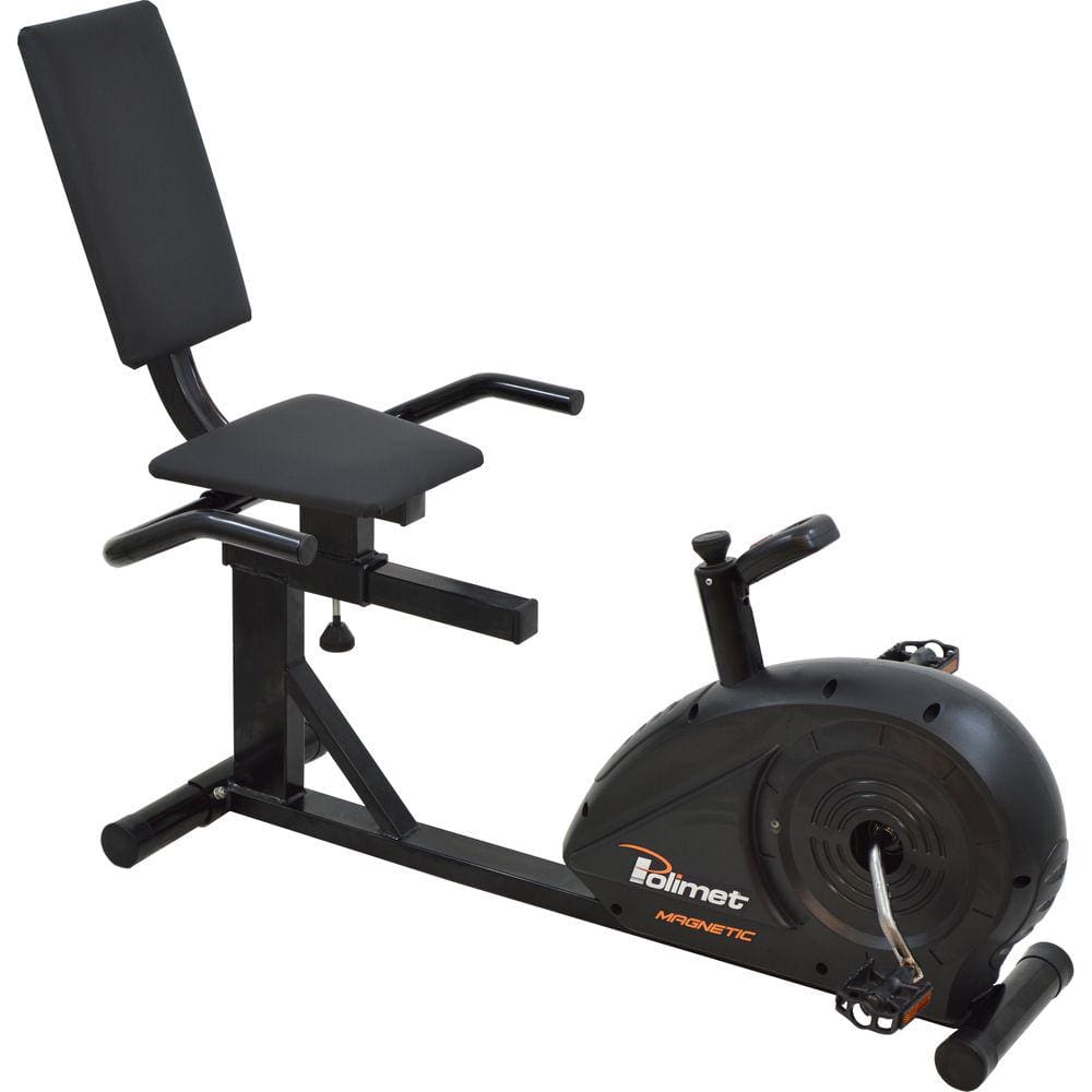 Bicicleta Magnética Horizontal BH-3800 Monitor 5 Funções Poli Sports