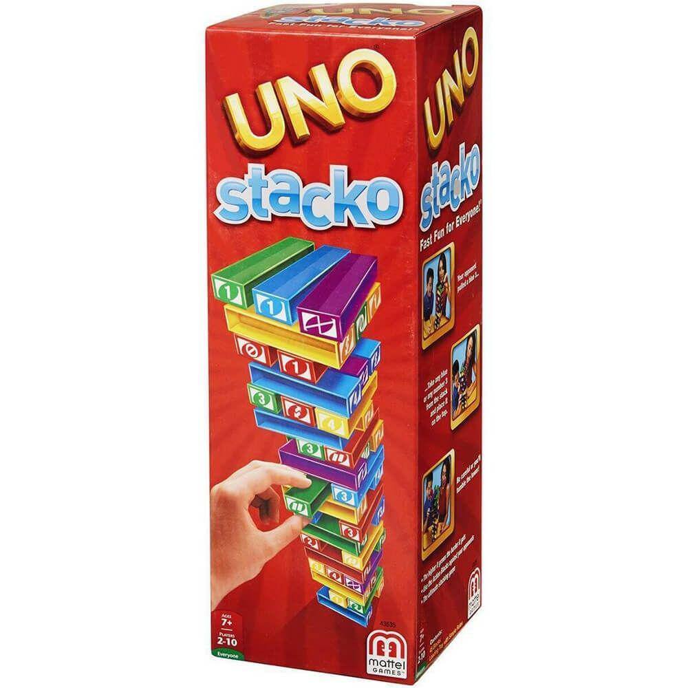 Jogo Uno Stacko, 43535, Mattel Games Mattel Multicolorido : :  Brinquedos e Jogos