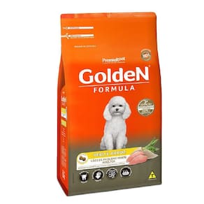Ração Golden Cães Adultos Mini Bits Peru E Arroz - 10,1Kg