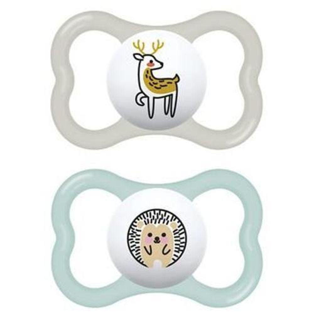 Chupeta Supreme - 6+ Meses Neutra - Embalagem Dupla - Mam