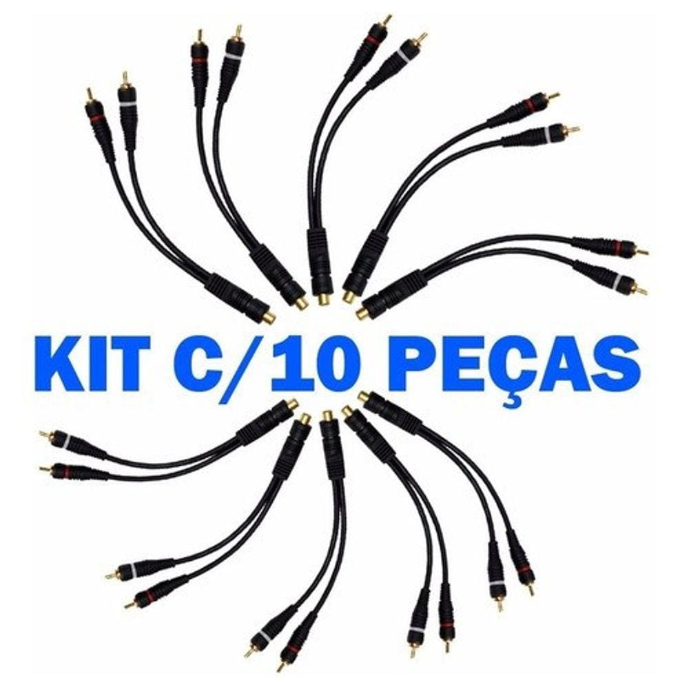 Cabo Rca Y 2m X 1f Technoise