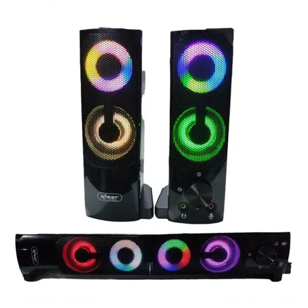 Caixa Som Alto Falante 12w P2 Led