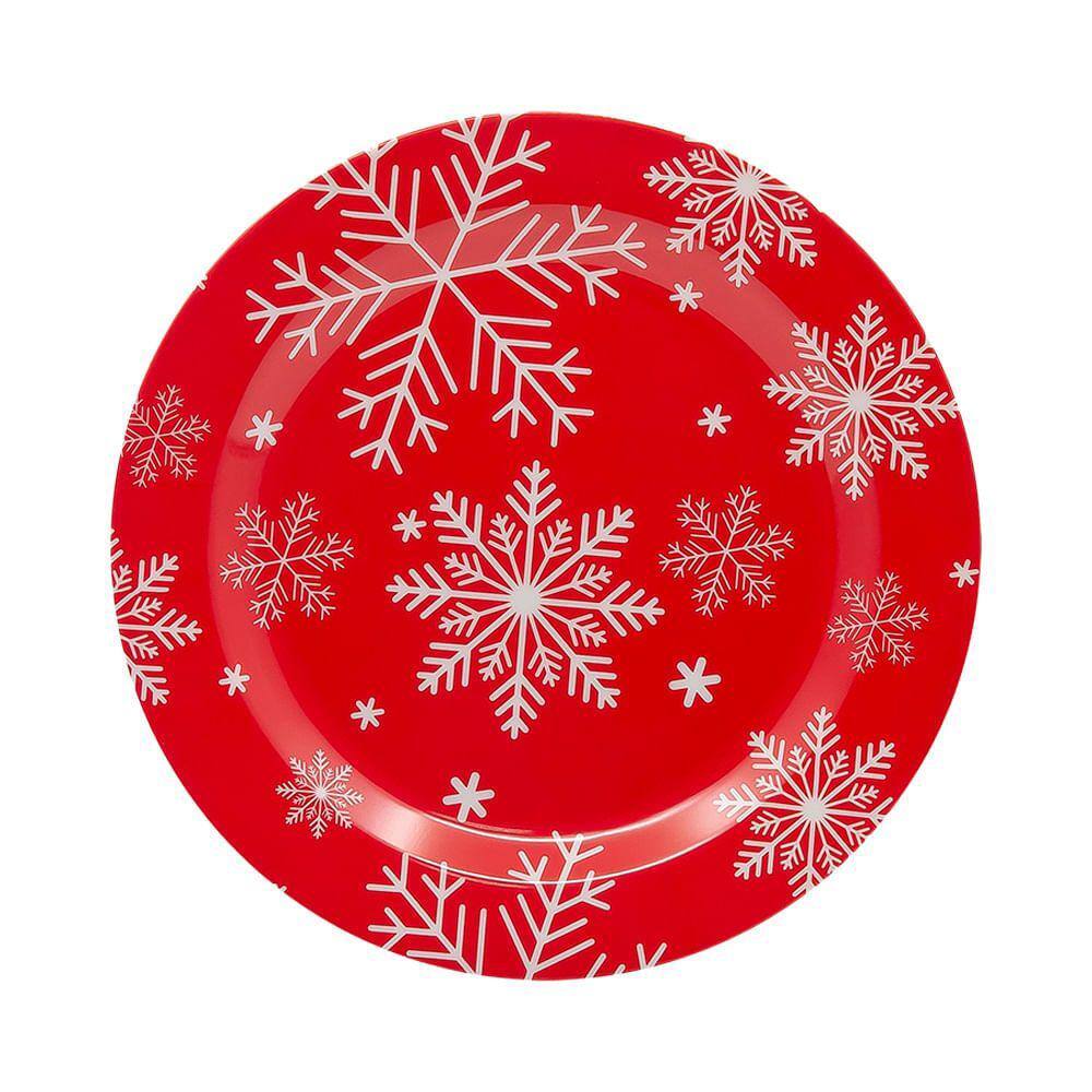 Prato Natal Le Melamina Noel 20cm