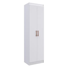 Armário 2 Portas Lavanderia Multiuso Multimóveis CR8002 Branco