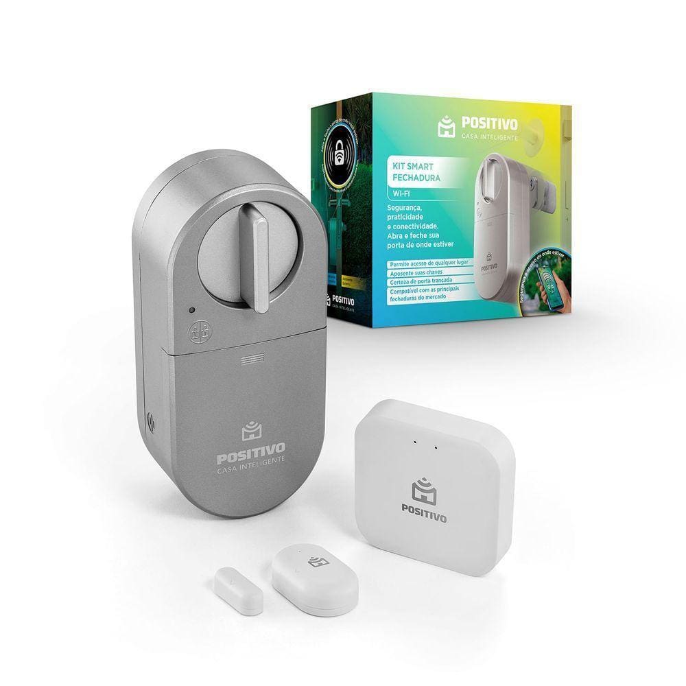 Kit Smart Fechadura Wi-fi
