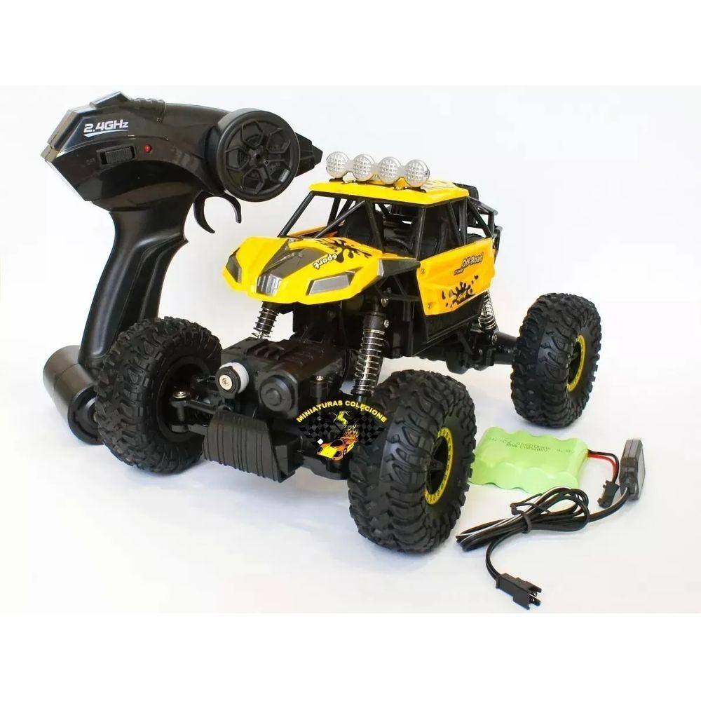 Carrinho De Controle Remoto - Monster Truck Junior - Azul