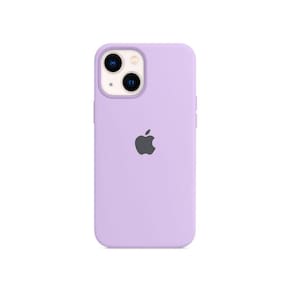 Capa Case Silicone Compatível para Phone 13 Lilás