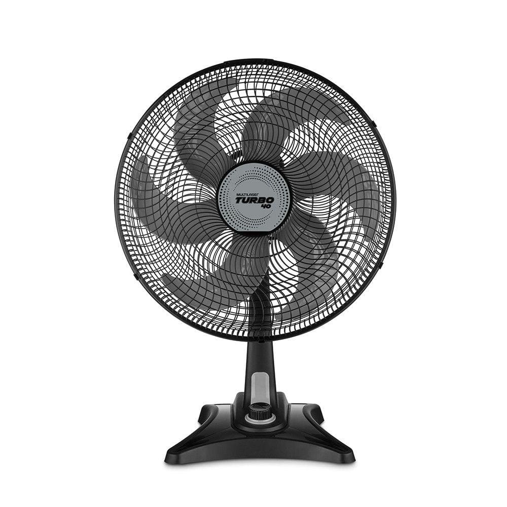 Ventilador de Mesa 40cm Multi Turbo 40 Six - 120v-130w Preto Multilaser - VL403