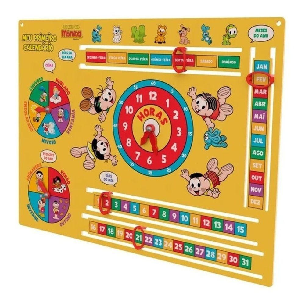 Meu Primeiro Calendário Turma Da Mônica Calendario Monica