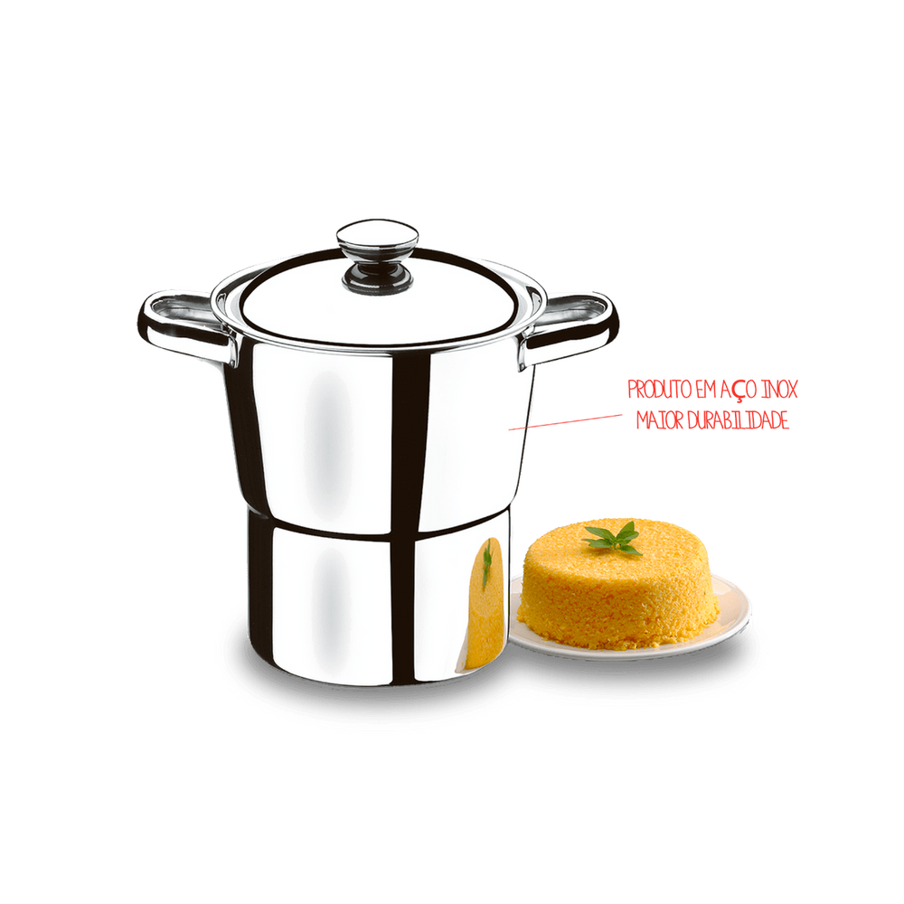 Cuscuzeira  Inox 16CM Lyon