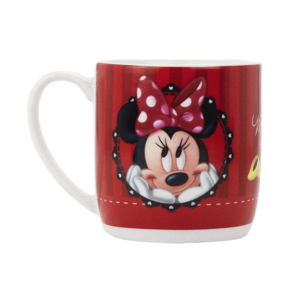 Caneca De Porcelana Minnie Simpática: Disney