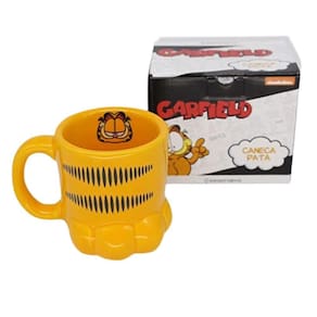 Caneca 3D Pata Gato Garfield: Cartoon Network