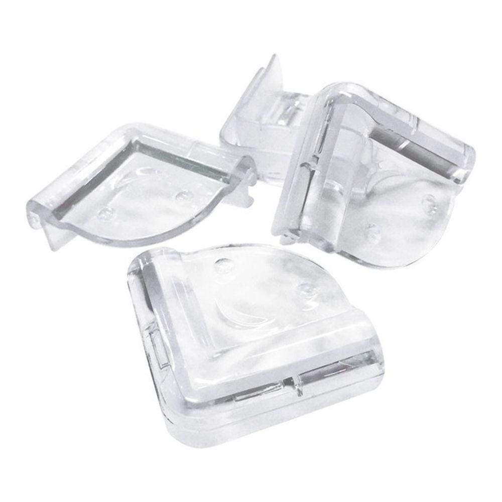 Protetor De Quina Canto Proteção Bebê Kit C/4un Cantoneira