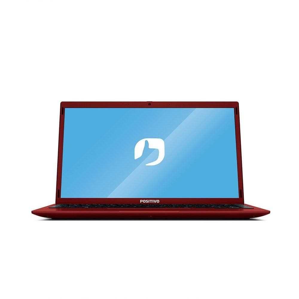 Notebook Positivo Motion C4128ei Intel Celeron Dual-core Linux 14” - Vermelho
