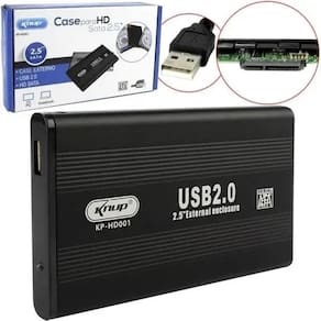 Case Hd Pc Notebook 2.5 Usb 2.0