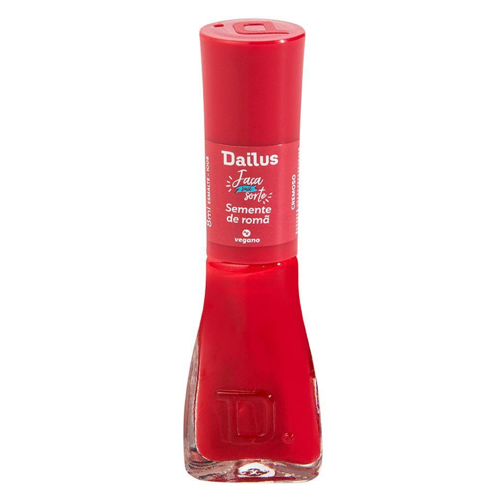 Esmalte Dailus Faça Sua Sorte - Semente De Romã
