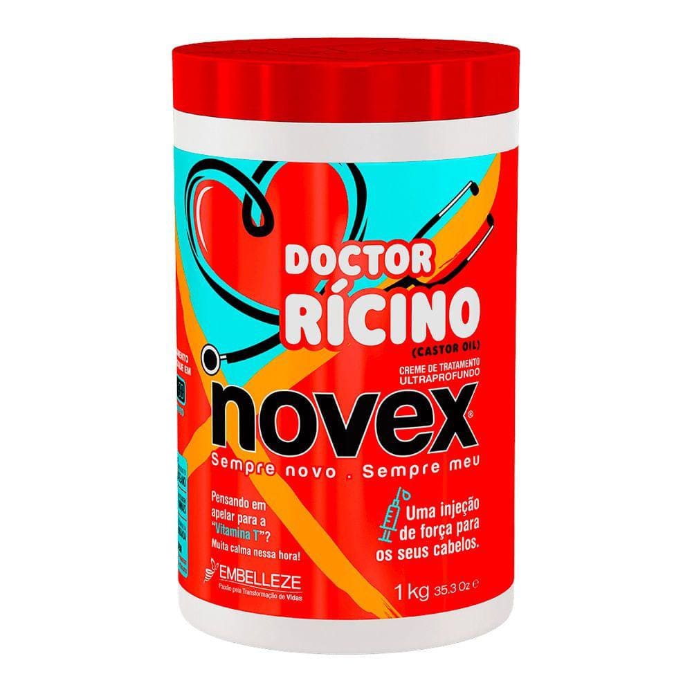 Máscara Capilar De Tratamento Novex Doctor Rícino 1Kg