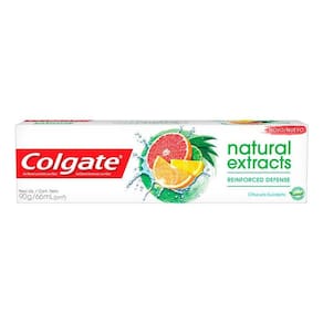 Creme Dental Colgate Natural Extracts Reinforced Defense 90g