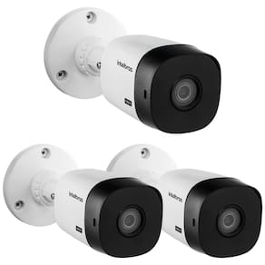Kit 3 Câmeras HDCVI 5 Megapixels 3.6mm 30m VHD 1530 B Intelbras