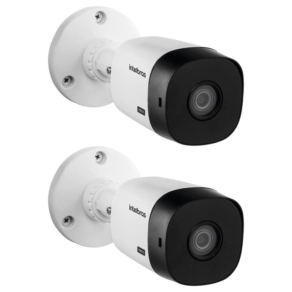 Kit 2 Câmeras HDCVI 5 Megapixels 3.6mm 30m VHD 1530 B Intelbras