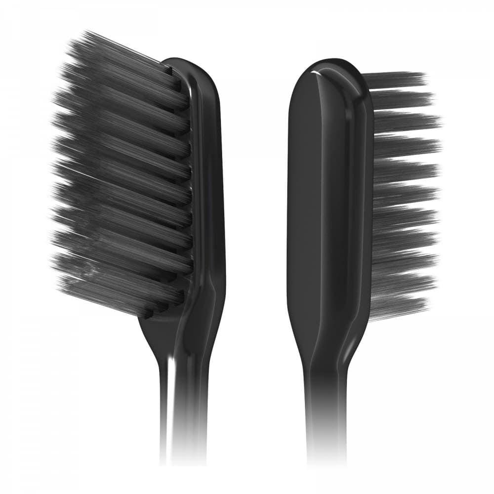 Escova Dental Colgate Slim Soft Black Macia Com 3 Unidades