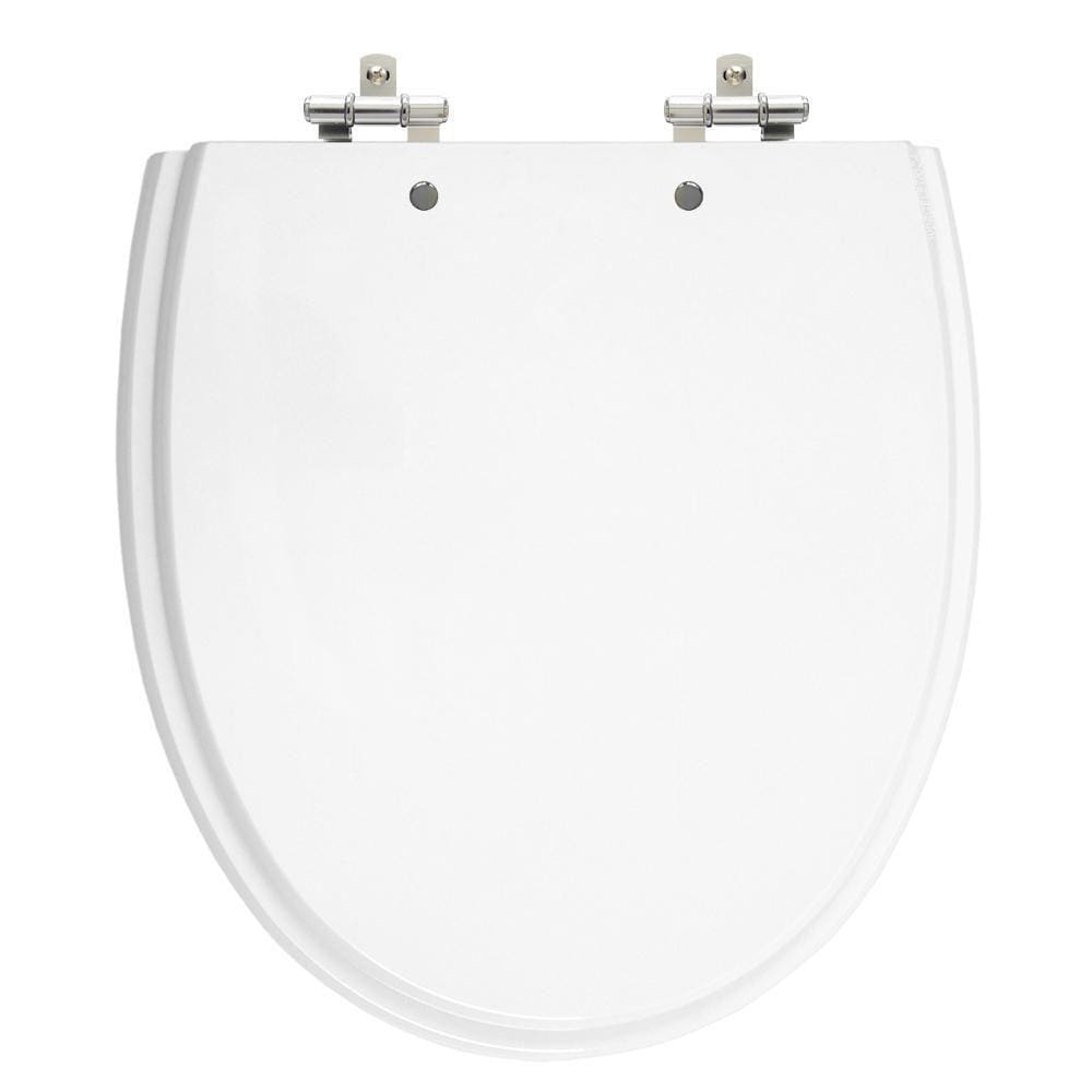 Assento Laqueado Eros Branco Tampa Para Vaso Incepa Em Mdf