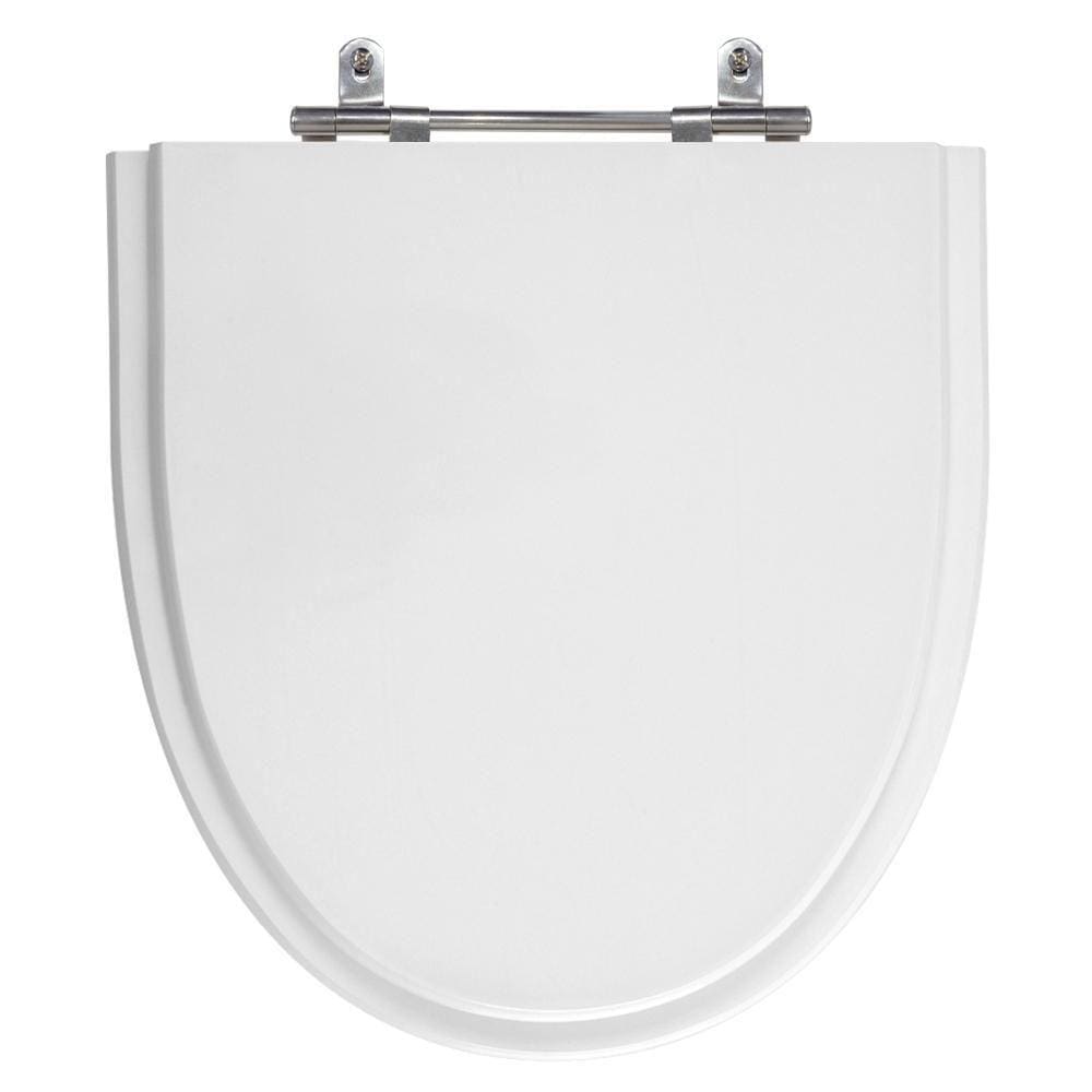 Assento Laqueado Studio Cinza Escuro Tampa Para Vaso Incepa