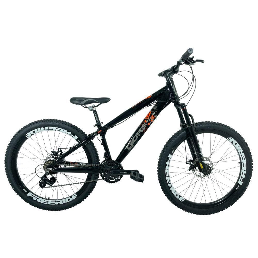 Bicicleta Gios Frx 26 Freio Disco 21v Preto Cinza / Laranja
