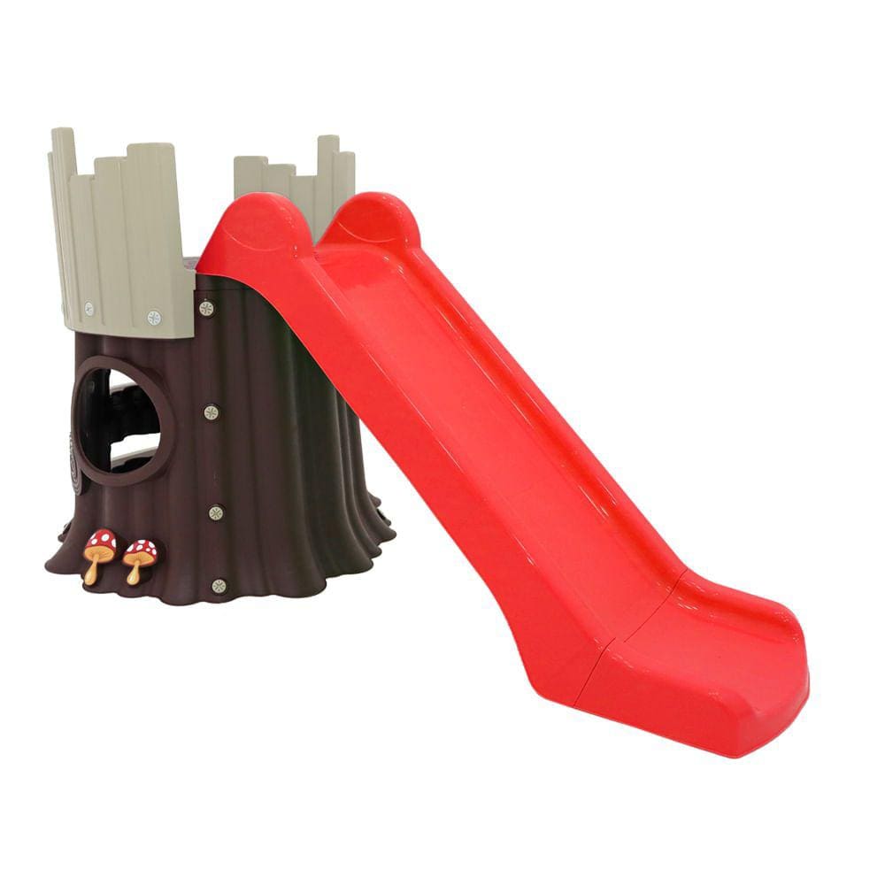 Escorredor Infantil Troco De Arvore Colorido 3 Degraus Bel Brink 56060