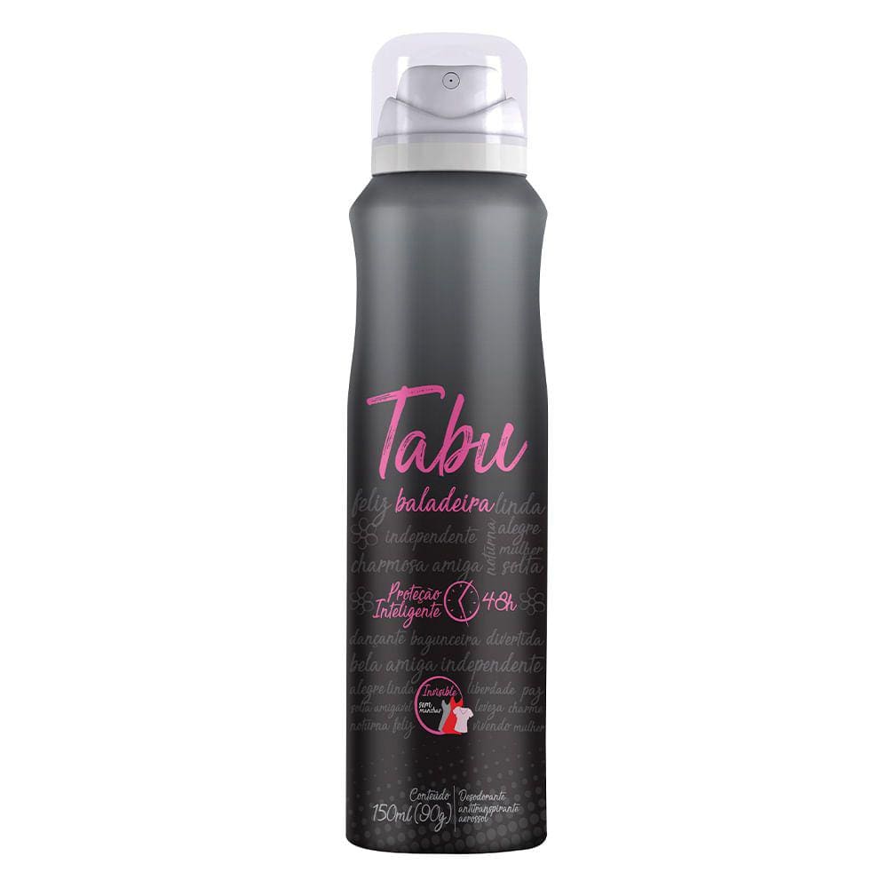 Desodorante Aerosol Tabu Collection Baladeira 150ml