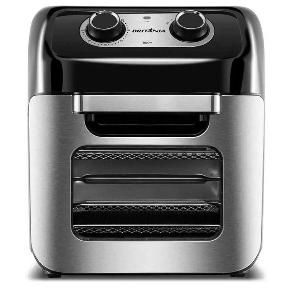Fritadeira sem óleo britânia air fryer oven Black Friday Concorra a