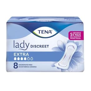 Absorvente Geriatrica Tena Lady Extra C/08 Un