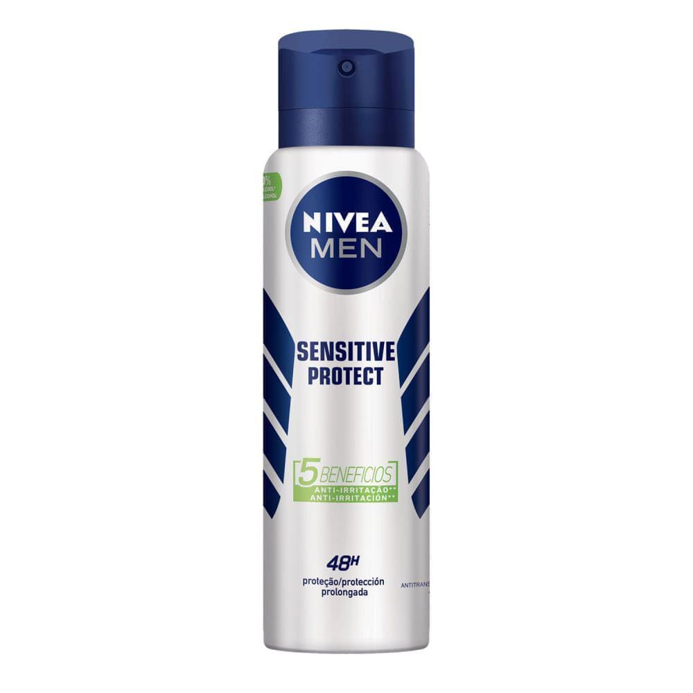 Desodorante Aerosol Nivea Sensitive Protect For Men 150ml