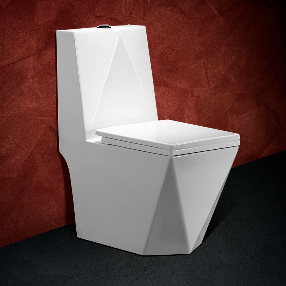 Vaso Sanitário Monobloco PEX Maximus produzido em Cerâmica