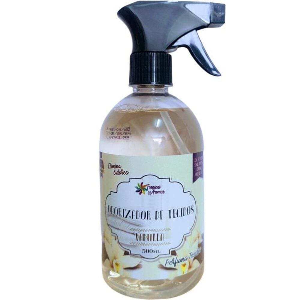 Odorizador De Tecidos Vanila 500Ml Para Roupas Sofás Gavetas
