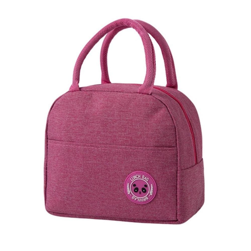 Bolsa Térmica para Marmita Lancheira Rosa