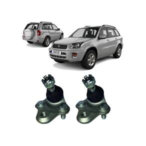 2 Pivô Da Bandeja Balança Dianteira Toyota Rav4 2000 A 2005