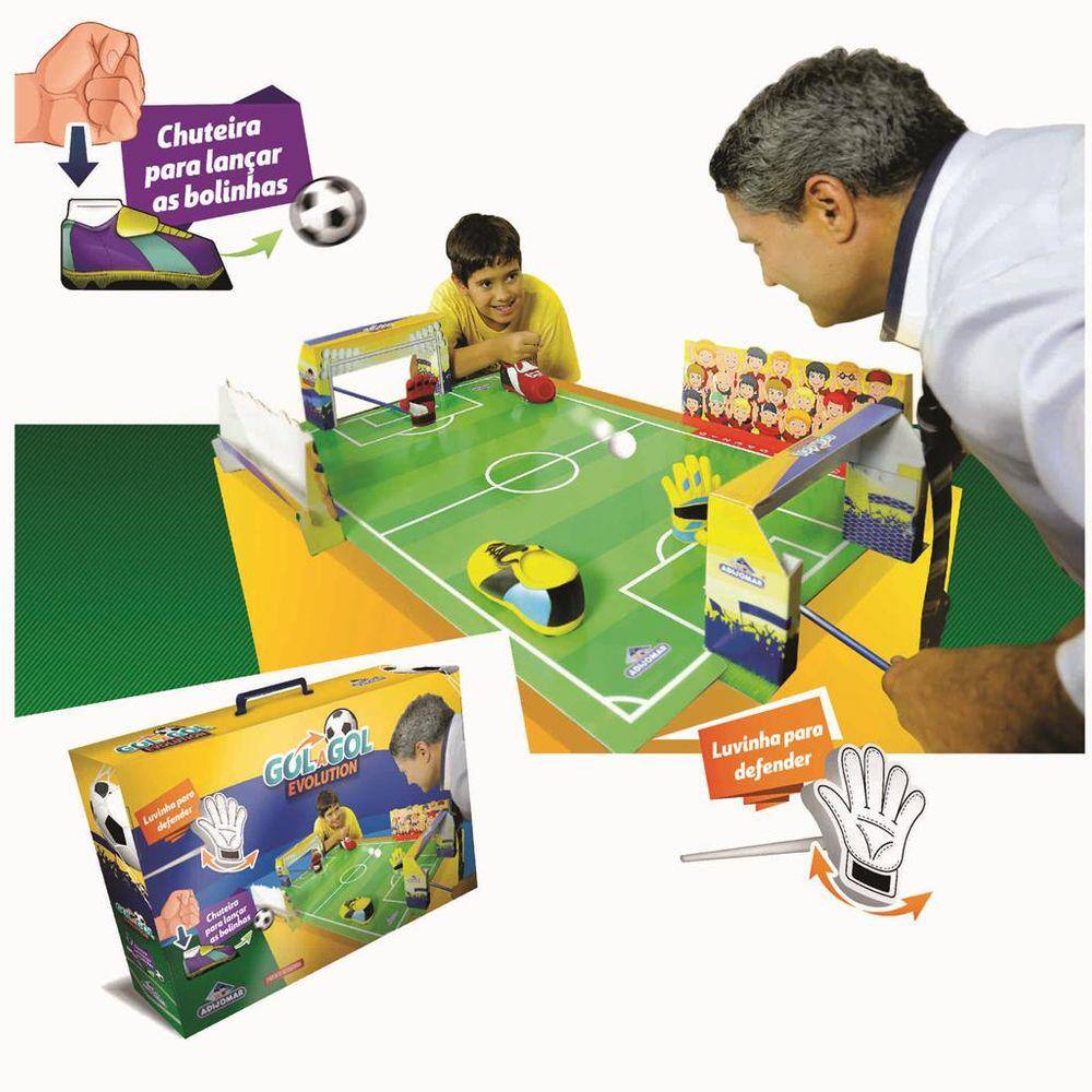 Brinquedo Jogo Futebol Infantil Chute Gol Treino Torneio