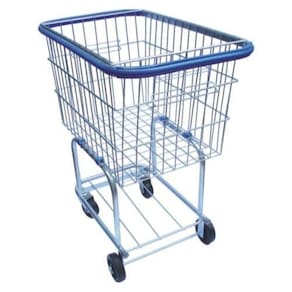 Carrinho De Compras 140 Litros Com Proteção Lateral