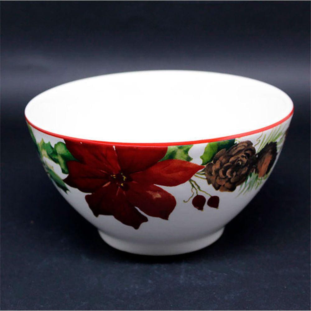 Bowl Cerâmica Gde. Bico De Papagaio / Guirlanda