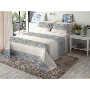 Jogo De Cama Queen Size 180 Fios Fiori - Maycon 7415