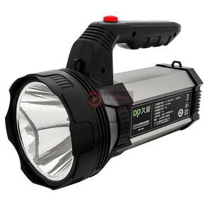 Lanterna Farolete Farol de mão Recarregável Super LED 8W Mais Forte Potente Longo Alcance Sitio Chácara