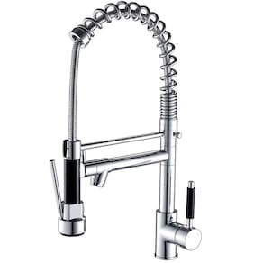 Torneira Misturador Monocomando Gourmet Flexível Com Gatilho em ABS