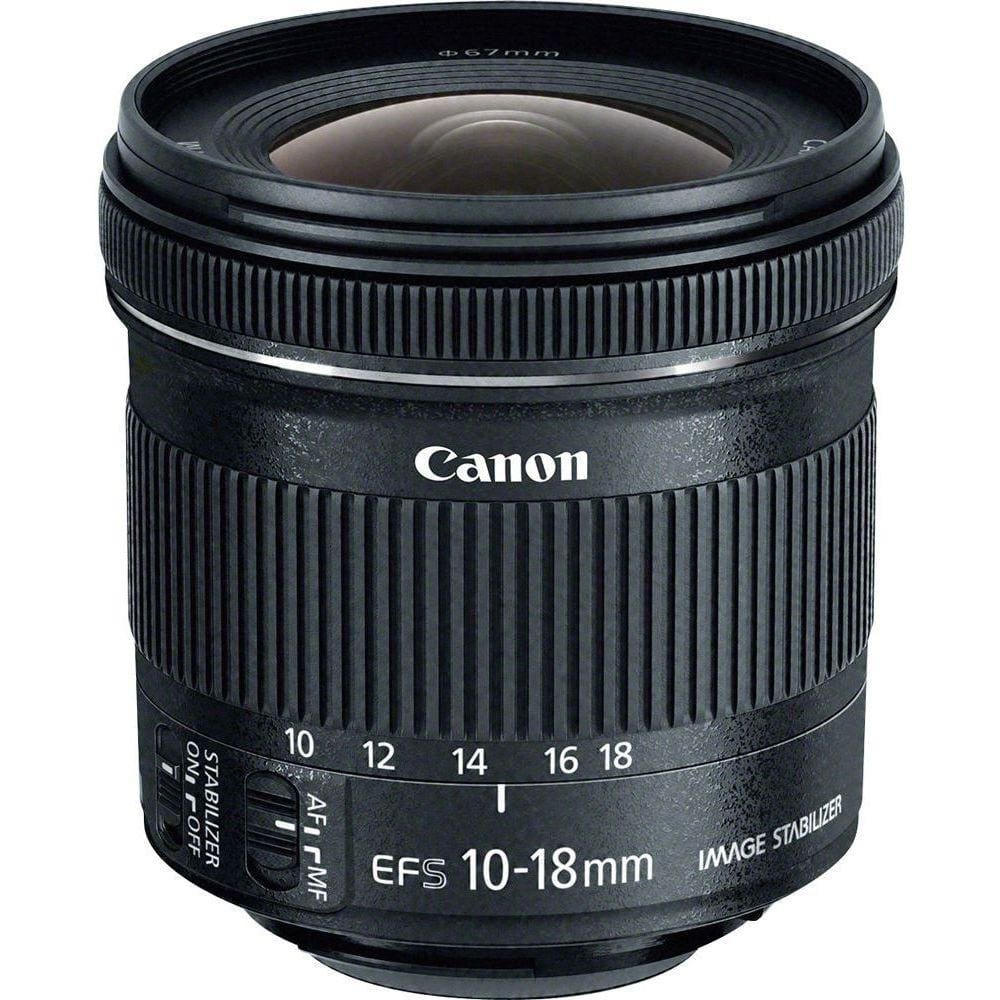 LENTE CANON EF-S 10-18mm F/4.5-5.6 IS STM