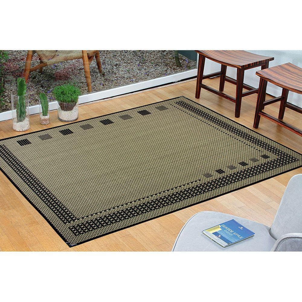 Tapete Sala Escritório Antiderrapante Sisal 1mX1,5m