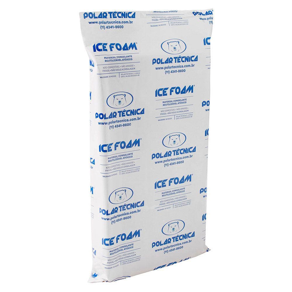 Gelo Artificial Espuma Ice Foam 2500g caixa com 5 un